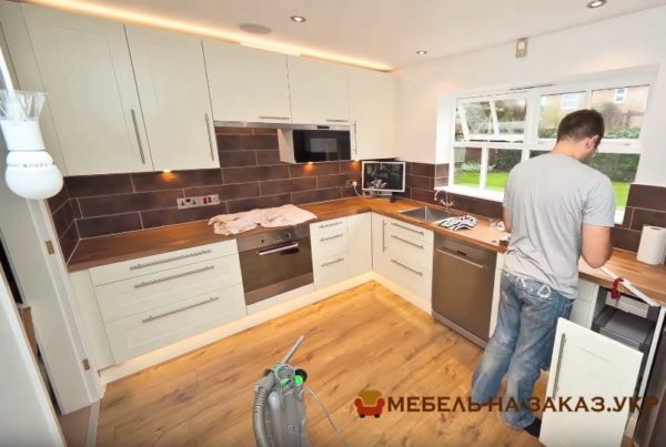 завершение изготовление кухни