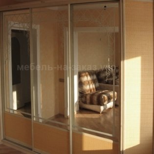 заказать шкаф-купе из ротанга под заказ в Киеве