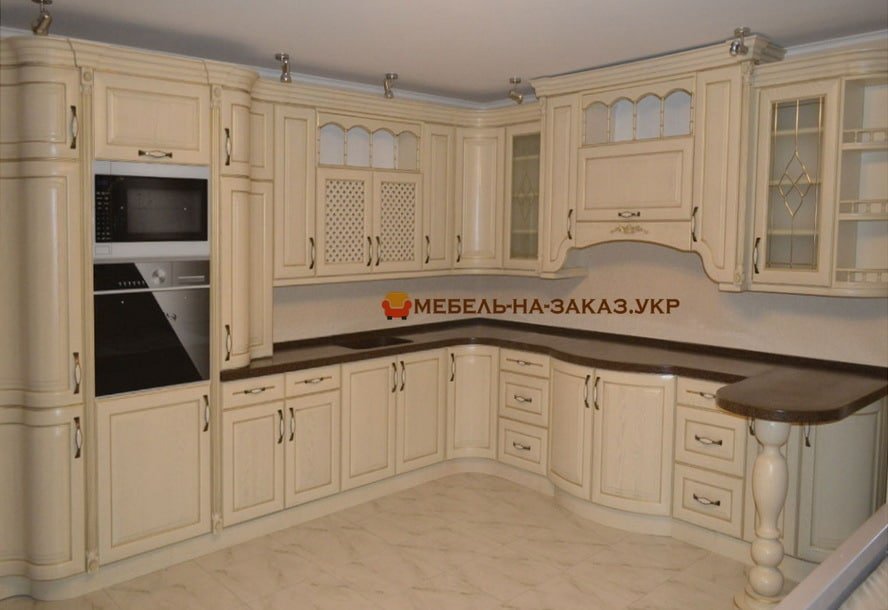 Кухонная мебель из массива дерева | Производство мебели МебельАртис