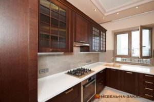 производство кухни в цвете венге