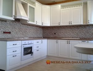 самая красивая угловая кухня на заказ под заказ Киев