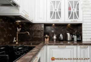 авторская деревянная кухня на заказ Троещина