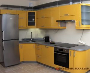 yellow kitchen