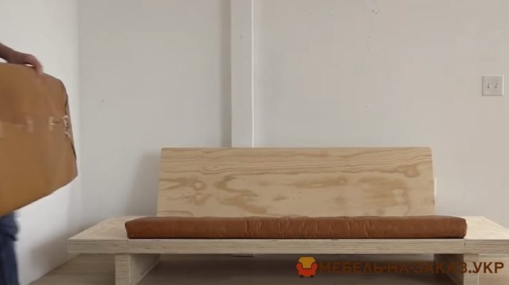 диван лофт из фанеры