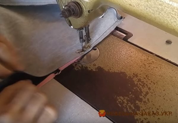 пошив пуфика на заказ