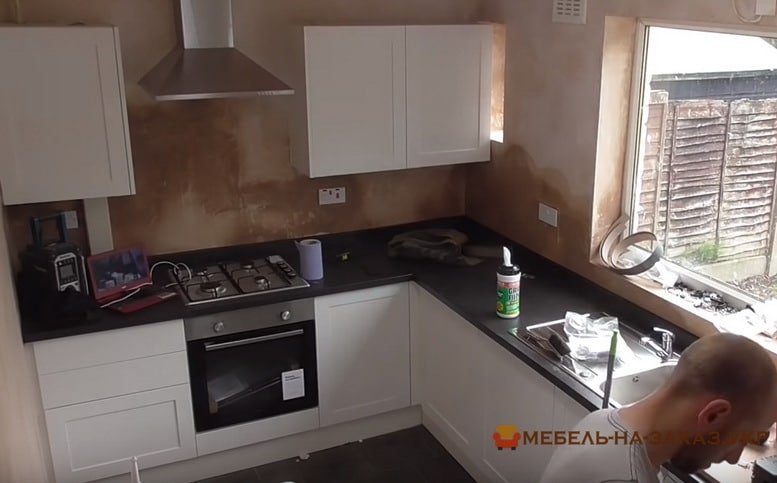 услуги монтажа кухонной мебели Фастов