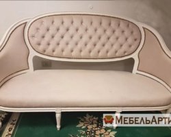 бежева банкетка на замовлення