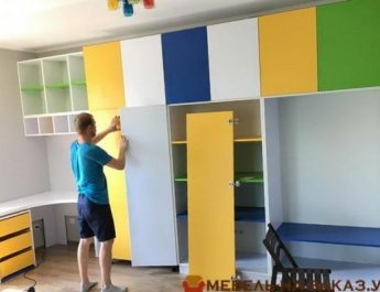 меблі в дитячу для дівчинки за індивідуальними розмірами Ірпінь