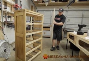 как делают деревяный комод