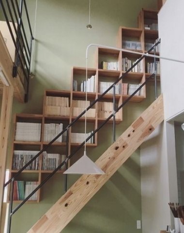 где можно разместить много книг идеи