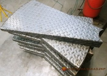 забежная металлическая лестница на заказ