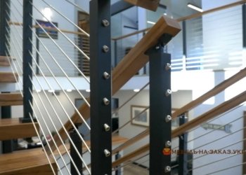 Металлические лестницы открытого и закрытого типа на заказ