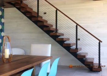 Металлические лестницы открытого типа