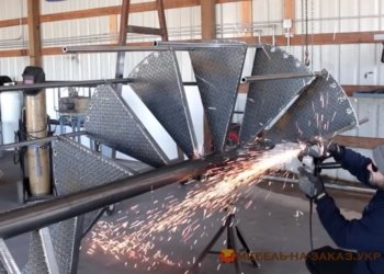 Металеві кругові сходи