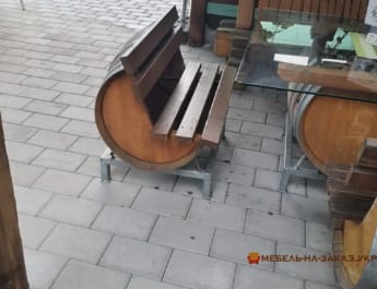 меблі з бочок на замовлення