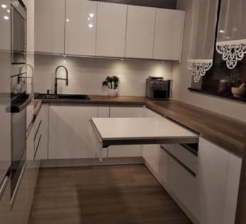 выдвижные столешницы для кухни
