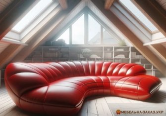 Варианты мягкой мебели для мансарды