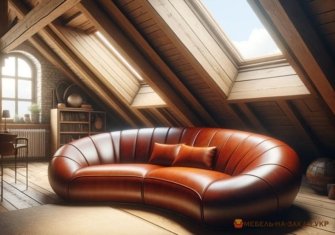 дизайн проекты мякгой мебели для мансарды