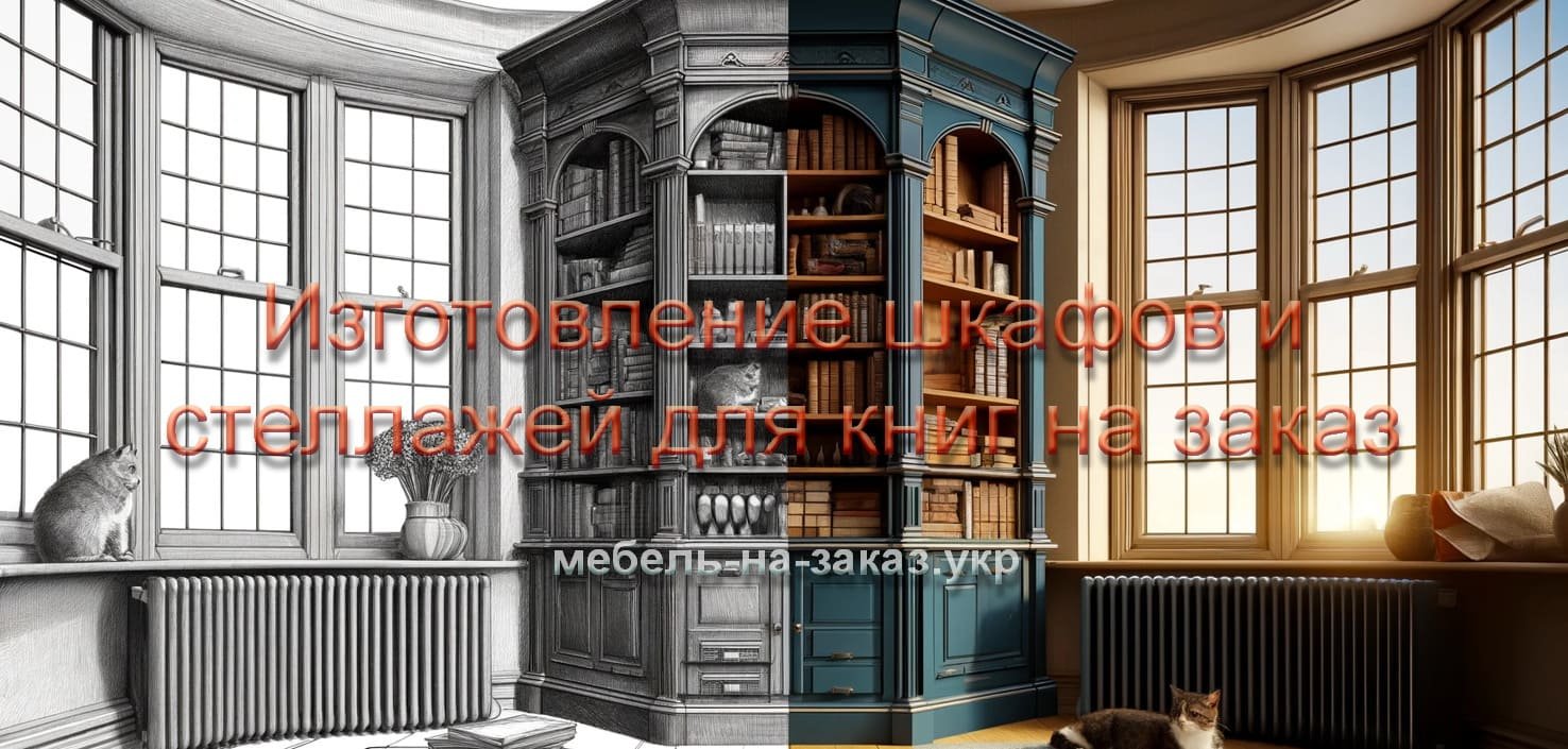 проект шкафа для книг