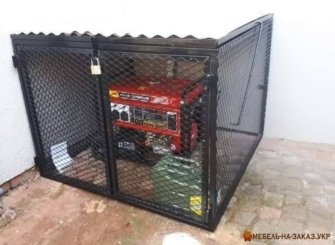 заказать Ограждение для генератора Вишневое