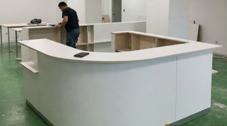 п-образная рецепция белогоь цвета в цеху