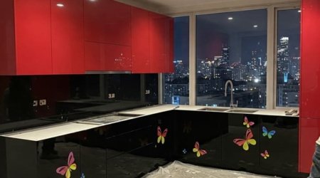 , кухні в стилі прованс з фотодруком