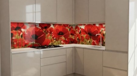 кухні з пейзажем