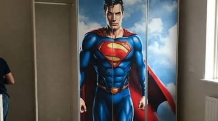 шкаф купе в детскую с фотопечатью под заказ