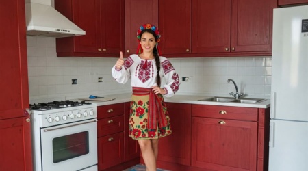изготовление дубовой кухни