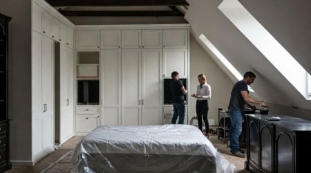 дизайнерські меблі для мансарди