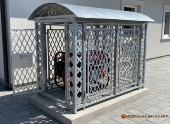 кованая клетка для генератора