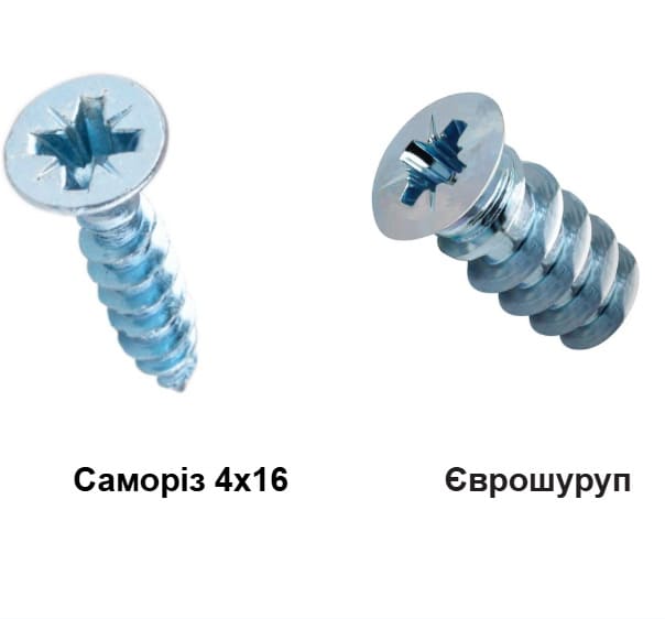 Варианты ремонта мебельных петель еврошуруп